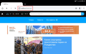 Проверить правильность введенного адреса