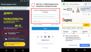 Идентификация пользователей через официальные порталы