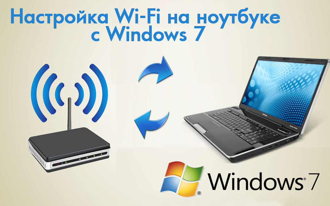 Настройка Wi-Fi на ноутбуке с Windows 7