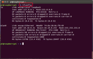 ifconfig