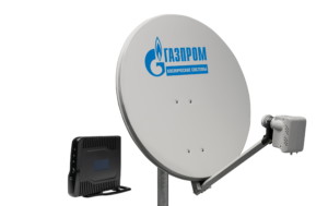  Тарелка для спутниковой связи от Газпром