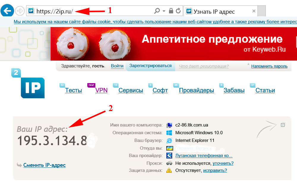 Айпи браузера. 2ip. IP адрес узнать. 2ip Украина. Проверить свой IP.