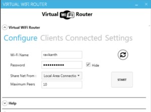  WiFi Virtual Router